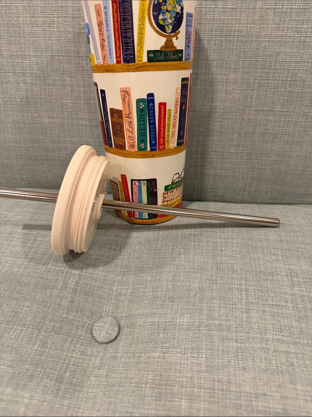 24 oz. Corkcicle x Rifle Paper Co. cold cup - Book Club - Picture 7 of 7